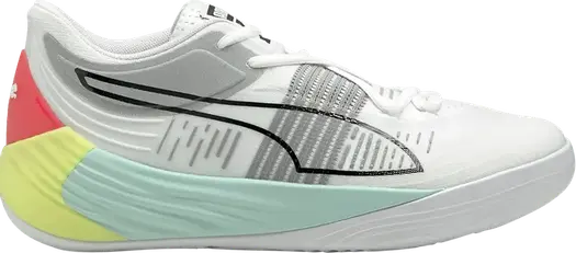 Кроссовки Puma Fusion Nitro White Eggshell Blue, белый