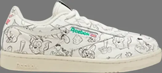Кроссовки club c 85 gs 'tom &jerry' Reebok, белый