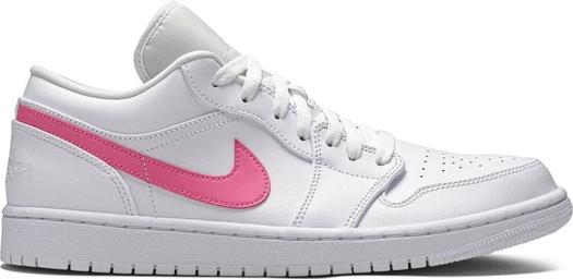 Кроссовки Air Jordan 1 Low White Multi-Color, белый