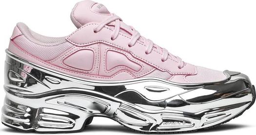 Кроссовки Adidas Raf Simons x Ozweego 'Mirrored - Clear Pink', розовый
