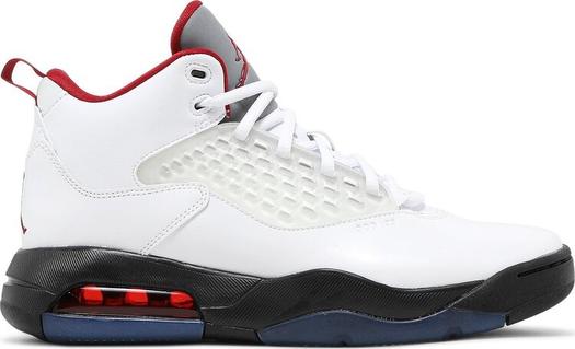 Кроссовки Jordan Maxin 200 Fire Red, белый