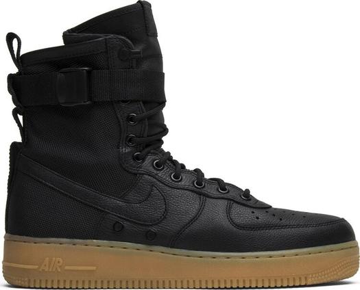 Кроссовки Nike SF Air Force 1 'Gum', черный