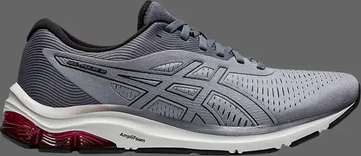 Кроссовки gel pulse 12 'sheet rock red' Asics, серый