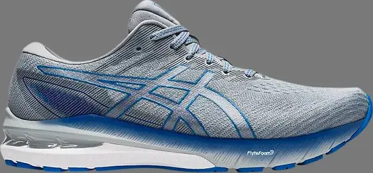 Кроссовки gt 2000 10 'sheet rock electric blue' Asics, серый