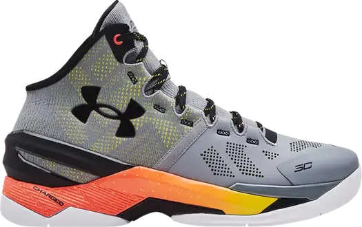 Кроссовки Under Armour Curry 2 Retro Iron Sharpens Iron 2022, серый