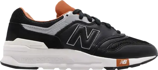 Кроссовки New Balance 997, черный/серый/оранжевый