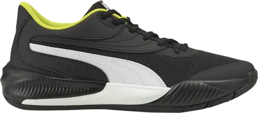 Кроссовки Puma Triple Basketball Black White, черный