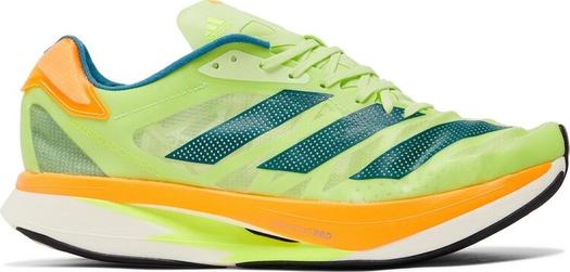 Кроссовки Adidas Adizero Adios Pro 2 'Pulse Lime Flash Orange', зеленый