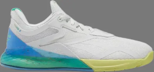Кроссовки wmns nano x 'chartreuse blue' Reebok, белый