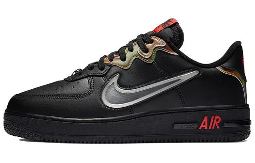 Кроссовки Nike Air Force 1 React Black Glow Habanero Red