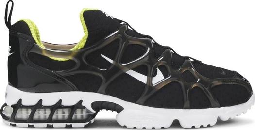 Кроссовки Nike Stussy x Air Zoom Spiridon Kukini 'Black', черный
