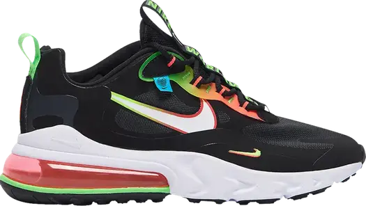 Кроссовки Nike Air Max 270 React 'Worldwide Pack - Black', черный