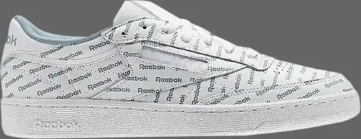 Кроссовки club c 85 so 'print - white' Reebok, белый