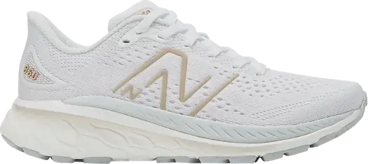 Кроссовки New Balance Wmns Fresh Foam X 860v13 'White Light Gold Metallic', белый