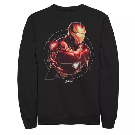 Мужской свитшот с героями Marvel Avengers Endgame Iron Man Hero Licensed Character