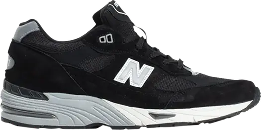 Кроссовки New Balance 991 Made in England 'Black Silver'
