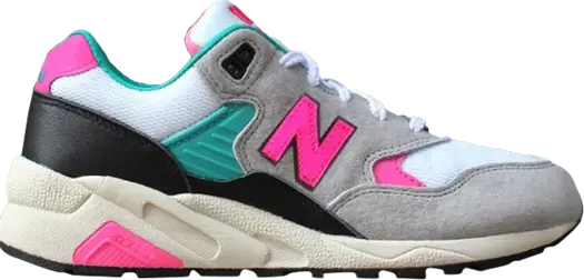 Кроссовки New Balance X-Girl x Wmns 580 'Grey Pink Teal', серый