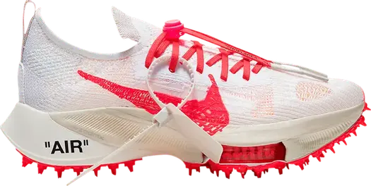 Кроссовки Nike Off-White x Air Zoom Tempo Next% 'White', красный