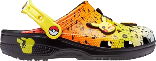 Кроссовки Pokémon x Classic Clog Pikachu, оранжевый
