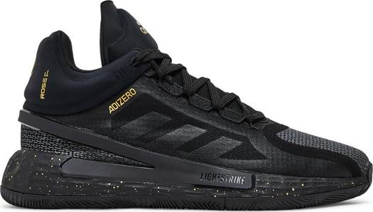 Кроссовки Adidas D Rose 11 'Black Gold Metallic', черный