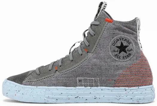 Кроссовки Converse Chuck Taylor All Star Crater High Charcoal, серый