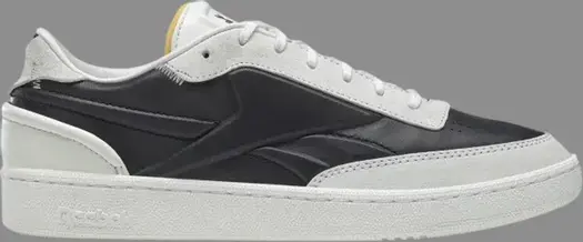 Кроссовки victoria beckham x club c 'black chalk' Reebok, черный