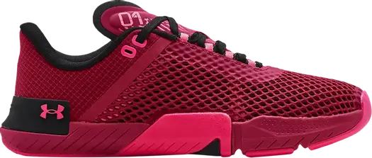 Кроссовки Under Armour TriBase Reign 4 Black Rose, розовый