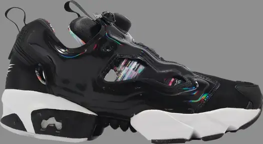 Кроссовки instapump fury og 'black white' Reebok, черный