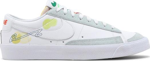 Кроссовки Nike Mayumi Yamase x Blazer Low '77 Flyleather 'Earth Day', белый
