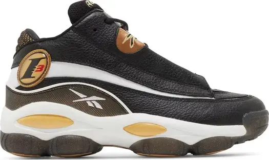 Кроссовки the answer dmx 'black white gold' 2022 Reebok, черный