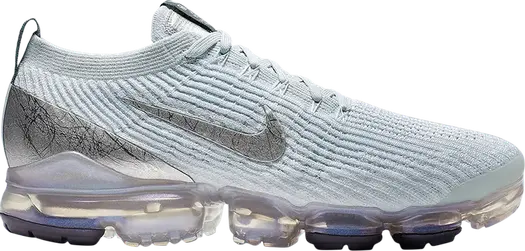 Кроссовки Nike Air VaporMax Flyknit 3 'Reflective Silver', серебряный