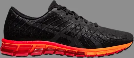 Кроссовки gel quantum 180 4 'black classic red' Asics, черный