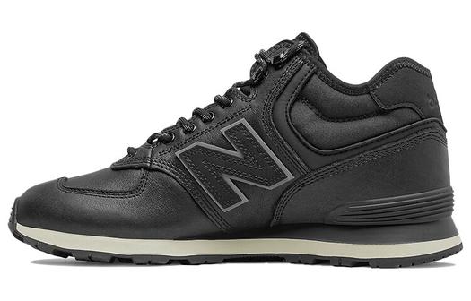 Кроссовки New Balance 574 Mid, утепленные, черный/темно-серый