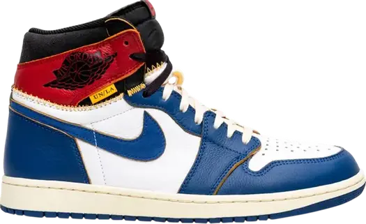 Кроссовки Union LA x Air Jordan 1 Retro High NRG Storm Blue Sample, синий