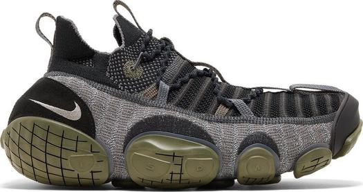 Кроссовки Nike ISPA Link 'Black Medium Olive', черный