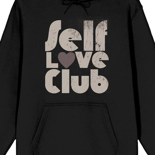 Мужская толстовка с рисунком Self Love Club Licensed Character