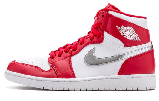 Кроссовки Jordan 1 Retro Silver Medal