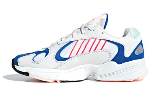 Кроссовки Adidas Originals Yung-1 Lifestyle Unisex, светло-серый/синий/розовый