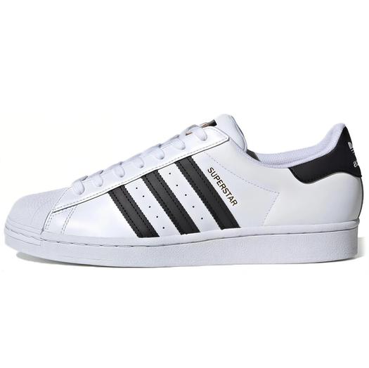 Кроссовки adidas Superstar: Белые с черными акцентами