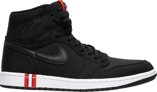 Кроссовки Paris Saint-Germain x Air Jordan 1 Retro High OG Paris Saint-Germain Sample, черный