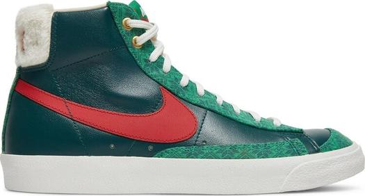 Кроссовки Nike Blazer Mid '77 Vintage 'Christmas Sweater', зеленый