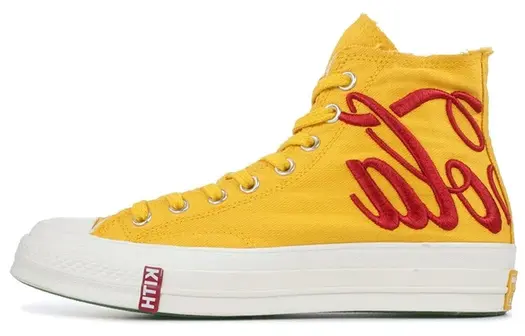 Кроссовки Converse Chuck Taylor All Star 70 Hi Kith X Coca Cola Yellow