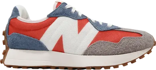 Кроссовки New Balance 327 'Dark Blaze Blue', оранжевый