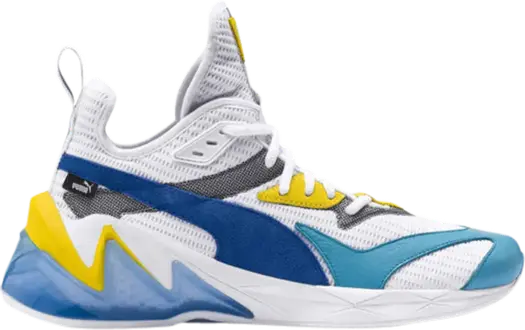 Кроссовки Puma LQDCELL Origin Blue Yellow, белый