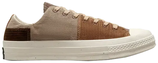 Кроссовки Converse Beyond Retro x Chuck 70 Low Upcycled Corduroy, загар