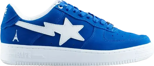 Кроссовки Highsnobiety x Bapesta Not In Paris Pack - Blue, синий