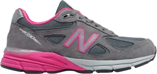 Кроссовки New Balance Wmns 990v4 Made in USA 'Grey Pink', розовый