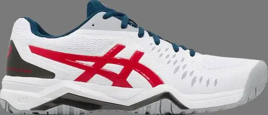 Кроссовки gel challenger 12 'white classic red' Asics, белый