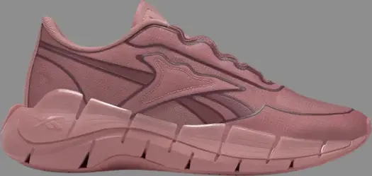 Кроссовки victoria beckham x zig kinetica 'sandy rose' Reebok, розовый