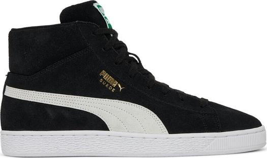 Кроссовки Puma Suede Mid 21 Black, черный